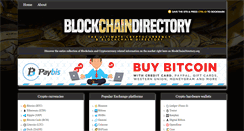 Desktop Screenshot of blockchaindirectory.org